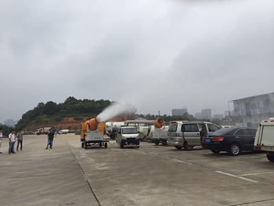 優道UD-30工地降塵噴霧裝置 高效粉塵治理設備解析
